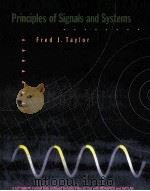 PRINCIPLES OF SIGNALS AND SYSTEMS     PDF电子版封面  0079111718  FRED J.TAYLOR 