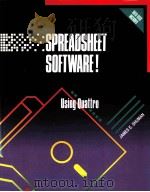 SPREADSHEET SOFTWARE!     PDF电子版封面    USING QUATTRO 