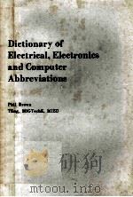 DICTIONARY OF ELECTRICAL ELECTRINICS AND COMPUTER ABBREVIATIONS（ PDF版）