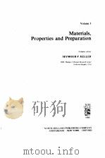 MATERIALS PROPERTIES AND PREPARATION VOLUME 3（ PDF版）