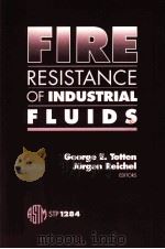 FIRE RESISTANCE OF INDUSTRIAL FLUIDS     PDF电子版封面    GEPRGE E.TOTTEN 