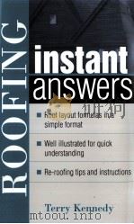 ROOFING INSTANT ANSWERS     PDF电子版封面    TERRY KENNEDY 