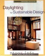DAYLIGHTING FIR SUSTAINABLE DESIGN（ PDF版）