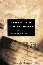 LETTERS OF A FICTION WRITER     PDF电子版封面     