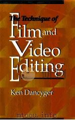 THE TECHNIQUE OF FILM AND VIDEO EDITING（ PDF版）