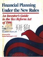 FINANCIAL PLANNING UNDER THE NEW RULES     PDF电子版封面     