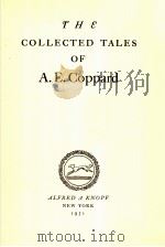 THE COLLECTED TALES OF A.E.COPPARD     PDF电子版封面     