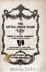 THE LITTLE GREEN DOOR（1905 PDF版）