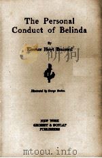 THE PERSONAL CONDUCT OF BELINDA（1910 PDF版）