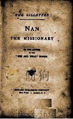 NAN THE MISSIONARY（1890 PDF版）