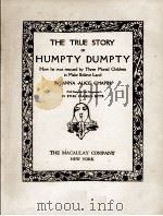 HUMPTY DUMPTY   1905  PDF电子版封面    ANNA ALICE CHAPIN 