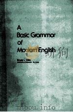 A BASIC GRAMMAT OF MODEM ENGLISH（ PDF版）