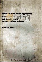 MINERAL RESOURCES APPRAISAL（ PDF版）