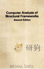 COMPUTER ANALYSIS OF STRUCTURAL FRAMEWORKS SECOND EDITION     PDF电子版封面     