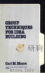 GROUP TECHNOQUES FOR IDEA BUILDING     PDF电子版封面    CARL M.MOORE 