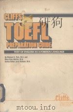 TOEFL PREPARATION GUIDE     PDF电子版封面     