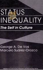 STATUS INEQUALITY THE SEIF IN CULTURE     PDF电子版封面    GORGE A.DE 