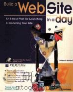 BUILD A WEBSITE IN A DAY     PDF电子版封面     