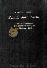 READER'S DIGEST FAMILY WORD FINDER（ PDF版）