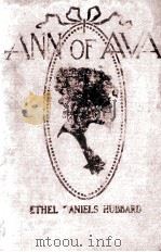 ANN OF AVA   1913  PDF电子版封面     