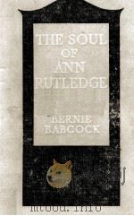 THE SOUL OF ANN RUTLEDGE（1919 PDF版）