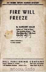 FIRE WILL FREEZE（ PDF版）