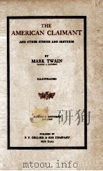 THE AMERICAN CLAIMANT     PDF电子版封面    MARK TWAIN 
