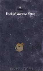 A BOOK OF WOMEN'S VERSE   1921  PDF电子版封面    J. C. SQUIRE 