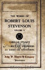 ROBERT LOUIS STEVENSON VOLUME X（1906 PDF版）