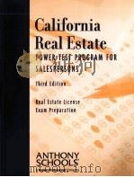 California Real Estate     PDF电子版封面  1579911846   