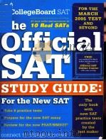 The Official SAT STUDY GUIDE:For the New Aat     PDF电子版封面  0874477182   