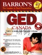 BARRON'S GED CANADA Hlgh SCHOOL EQUIVALENCY EXAM 6TH EDITION（ PDF版）
