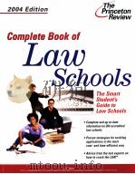 Complete Book of Law Schools     PDF电子版封面  9780375763472   