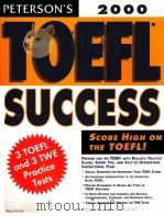 PETERSON'S 2000  TOEFL SUCCESS（ PDF版）