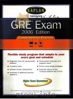 GRE EXAM 2006 EDITION COMPREHENSIVE PROGRAM     PDF电子版封面  9780743265430   