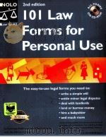 IOI Law Forms for Personal Use  2nd edition     PDF电子版封面  0873377087   