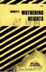 WUTHERING HEIGHTS NOTES     PDF电子版封面     