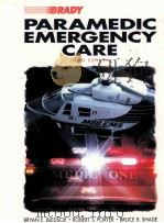 PARAMEDIC EMERGENCY CARE THIRD EDITION     PDF电子版封面  0835949877   