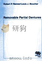 REMOVABLE PARTIAL DENTURES     PDF电子版封面     