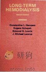 LONG-TERM HEMODIALYSIS Second Edition     PDF电子版封面    Edmund G.Lowrie 