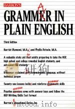 GRAMMAR IN PLAIN ENGLISH     PDF电子版封面     