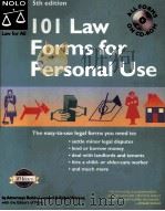 LOL LAW FORMS FOR PERSONAL USE     PDF电子版封面  1413303714   