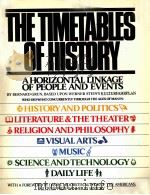 THE TIMETABLES OF HISTORY     PDF电子版封面     