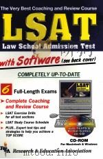 LSAT LAW SCHOOL ADMISSION TEST     PDF电子版封面  0878913629   
