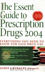 THE ESSENTIAL GUIDE TO PRESCRIPTION DRUGS 2004（ PDF版）