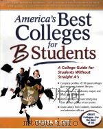 AMERICA'S BEST COLLEGES FOR BSTUDENTS     PDF电子版封面     