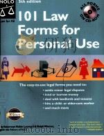 IOI Law Forms for Personal Use  5th edition     PDF电子版封面  1413303714   