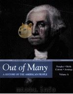OUT OF MANY A HISTORY OF THE AMERICAN PEOPLE VOLUME A     PDF电子版封面     