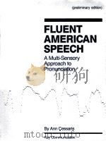 fluent american speech     PDF电子版封面     