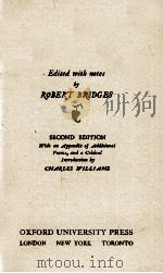 POEMS OF GERARD MANLEY HOPKINS   1943  PDF电子版封面    ROBERT BRIDGES 